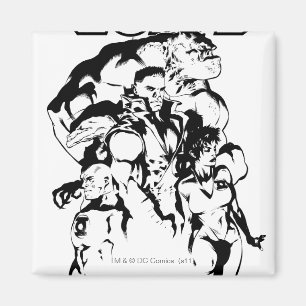 Íman Corpo Lanterna Verde, Preto e Branco