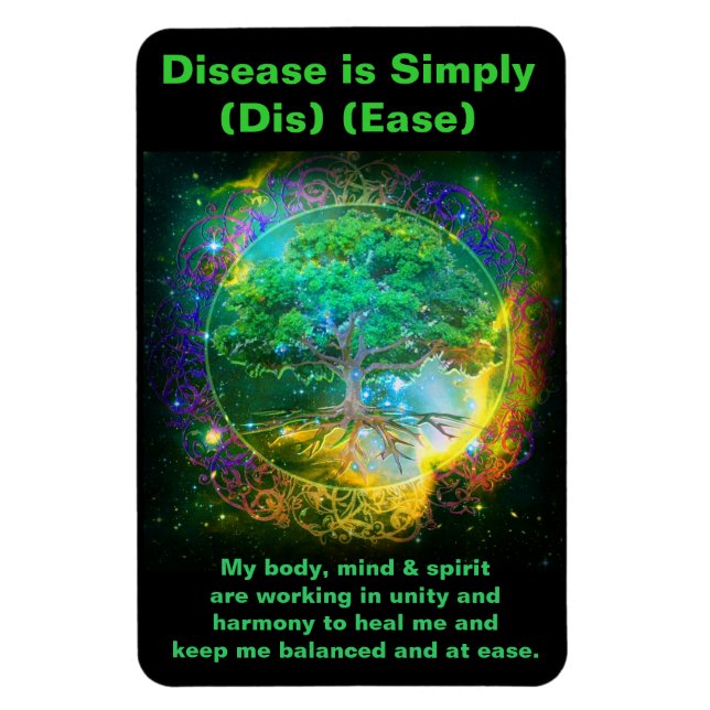 Íman Corpo saudável Inspiracional (Vertical)