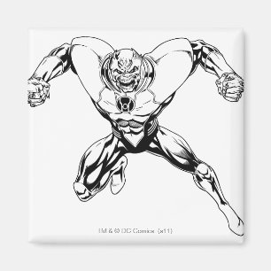 Íman Corpo vermelho da lanterna - salto 3 da raiva