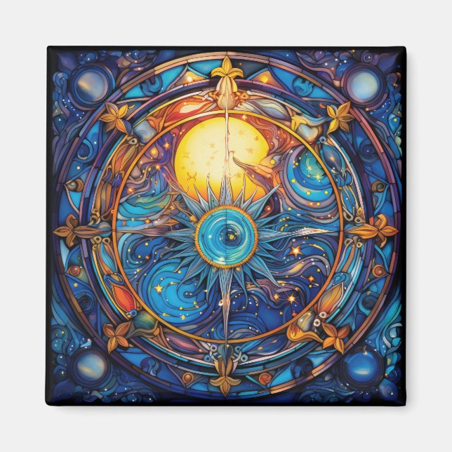 Íman Corpos Celestiais (Frente)