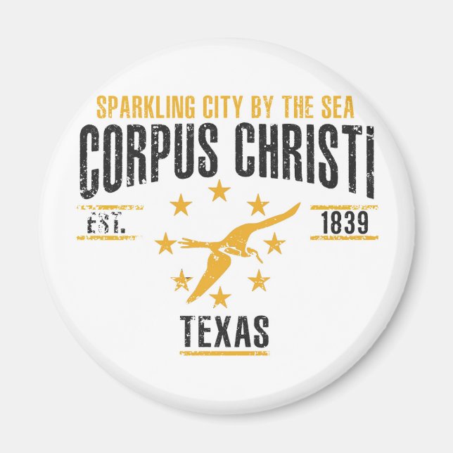 Íman Corpus Christi (Frente)