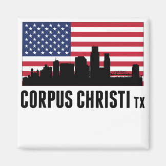 Íman Corpus Christi - Bandeira Americana