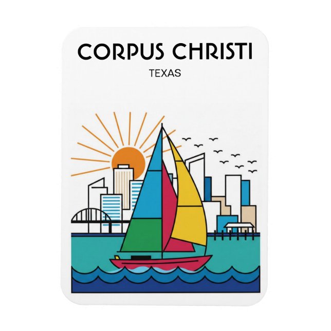 Íman Corpus Christi Texas (Vertical)