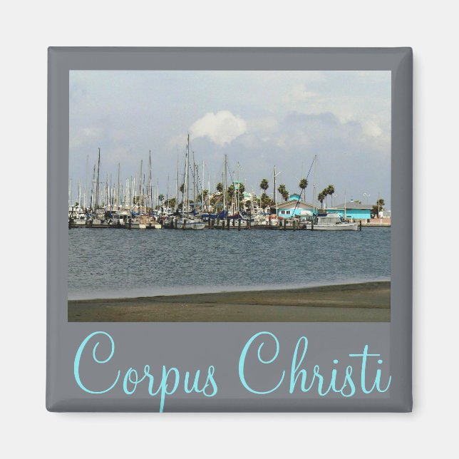 Íman Corpus Christi, Texas Marina (Frente)
