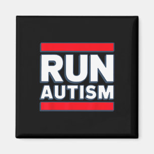 Íman Corra Autismo Para Anúncio de Autismo Inspirador C