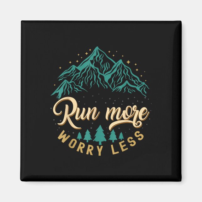 Íman Corra mais, se preocupe menos corrida e jogging vi (Frente)