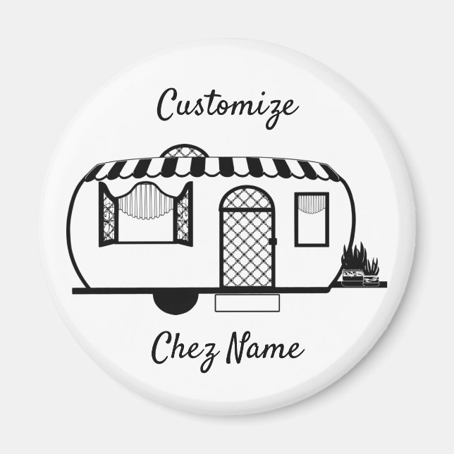 Íman Corredor do Thunder_Cove do Reboque da Caravana (Frente)