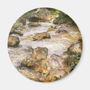 Íman Córrego de Trutas no Tirol por John Singer Sargent