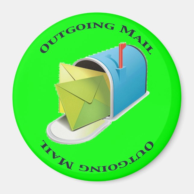 Íman Correio Enviado (Frente)