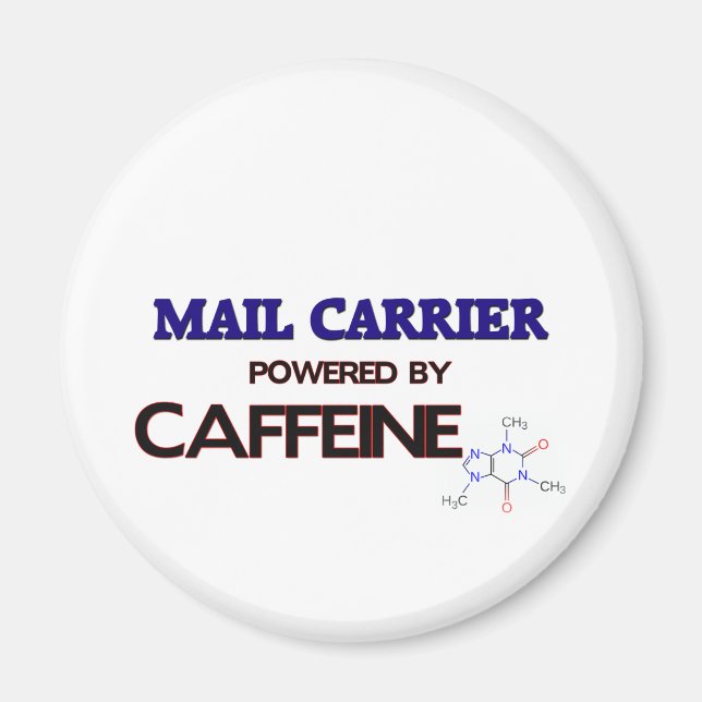 Íman Correio equipado com cafeína (Frente)