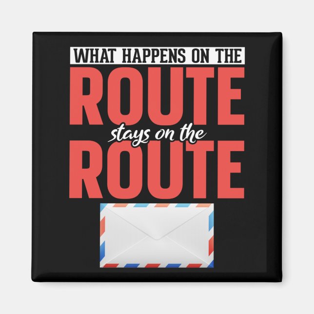 Íman Correio Funny Mail Carrier (Frente)