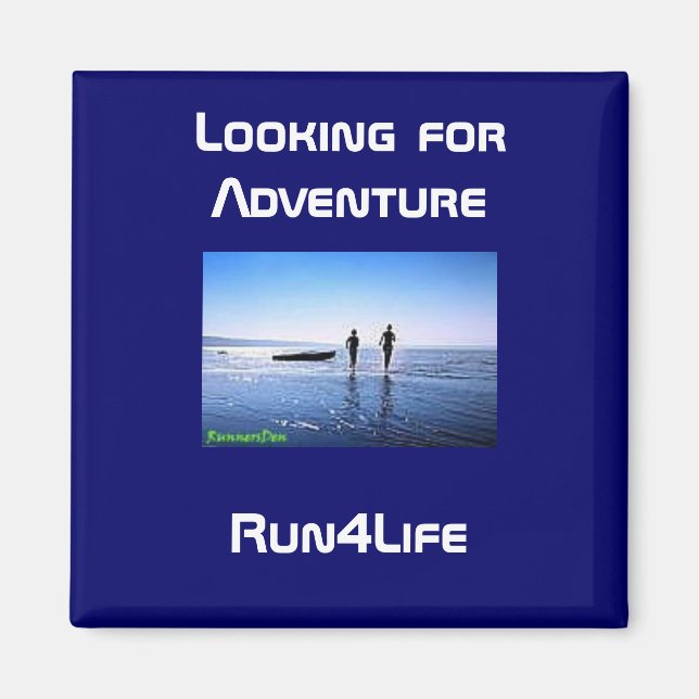 Íman Correndo no imã de praia (Frente)