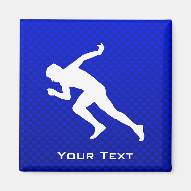 Íman Corrente; Azul (Frente)