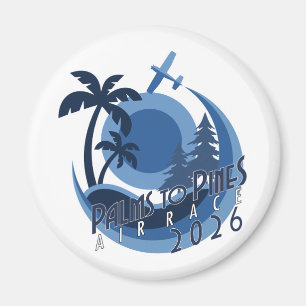 Íman Corrida Aérea Palms To Pines 2026