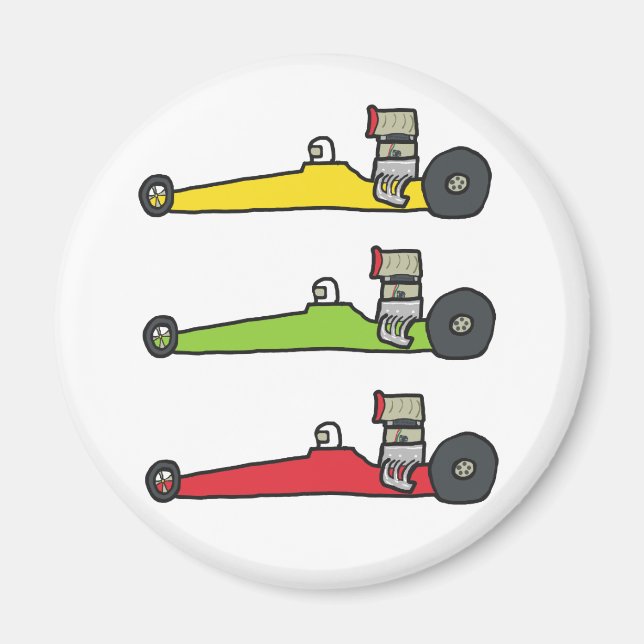 Íman Corrida de Arrasto (Frente)