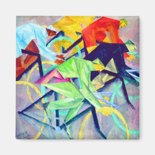 Íman Corrida de Bicicletas de Lyonel Feininger
