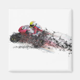 Íman Corrida de Motocicleta
