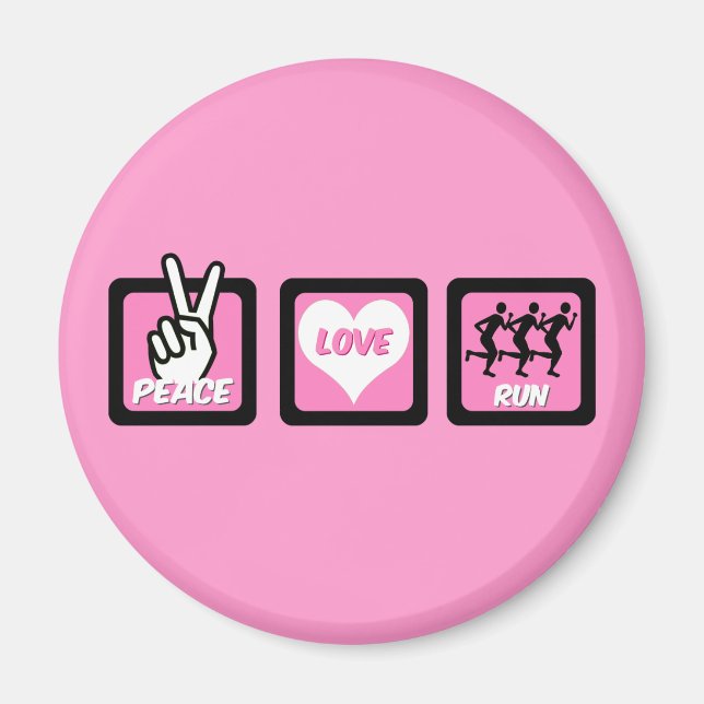 Íman Corrida do amor pela paz (Frente)