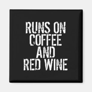 Íman Corrida No Café E No Vinho Vermelho