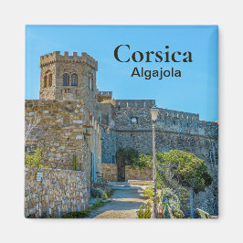 Íman Corsica Algajola Castle França Souvenir