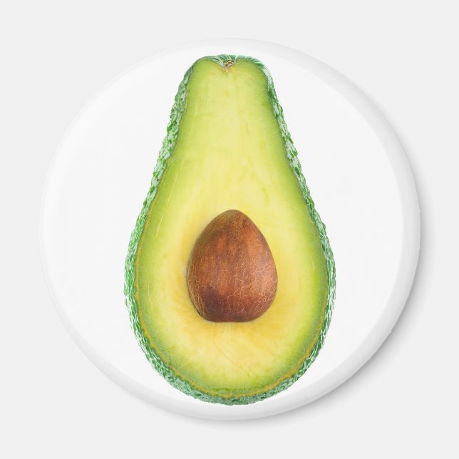 Íman Cortar fruta de abacate (Frente)