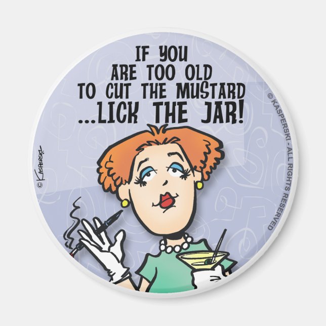 Íman Corte A Mostarda (Frente)