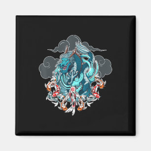 Íman Corte de Lover Anime Japonês do Dragão