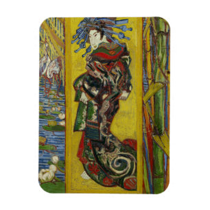 Íman Cortesã após Eisen por Vincent Van Gogh