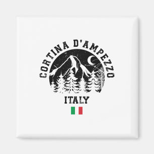 Íman Cortina D'ampezzo Itália Alpes Ski Resort Alpi