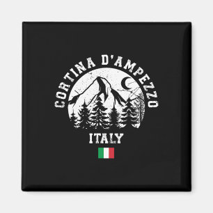Íman Cortina D'ampezzo Itália Alpes Ski Resort Alpi