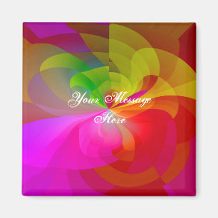 Íman Cortina de Seda com Flor