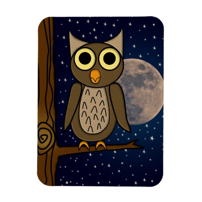 Íman coruja (Vertical)