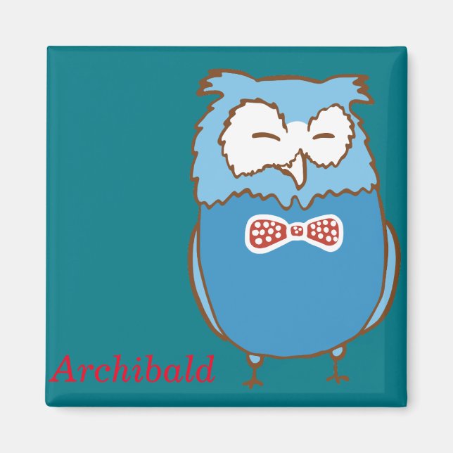 Íman Coruja (Frente)