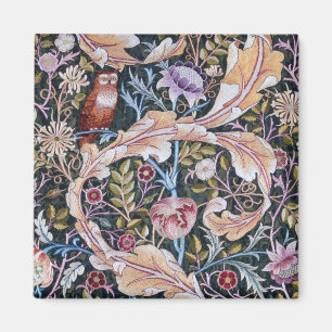 Íman Coruja e Flores, William Morris