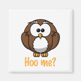 Íman Coruja inocente - "Hoo mim? "