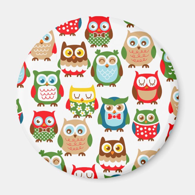 Íman Coruja-Pequena (Frente)