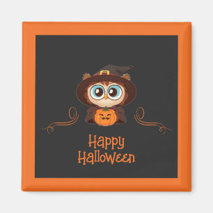 Íman Coruja/Queda/Outono/Halloween/abóbora
