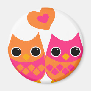 Íman Corujas doces do amor