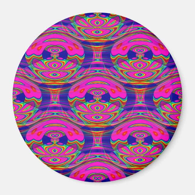 Íman Corujas Psicodélicas....... (Frente)