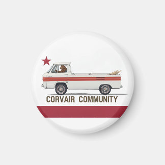 Íman Corvair Community California Rampy Flag
