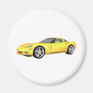 Íman Corvette 2008: Carro desportivo: Término Amarelo: