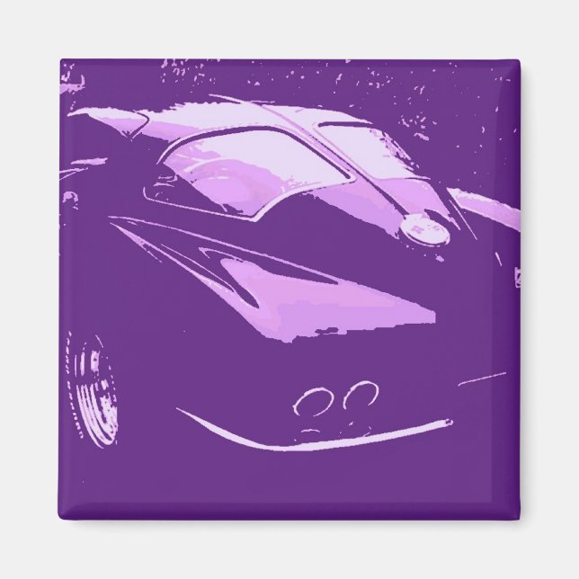 Íman Corvette Classic/Purple (Frente)