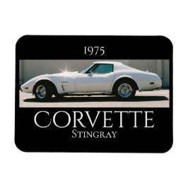 Íman Corvette Sparkling White '75
