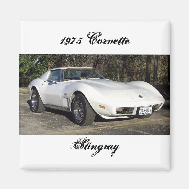 Íman Corvette Stingray 1975 (Frente)