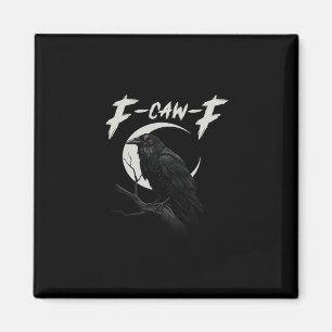 Íman Corvo Engraçado Essencial Criativo Casual