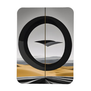 Íman Cosmic Encounter in the Abstract Desert