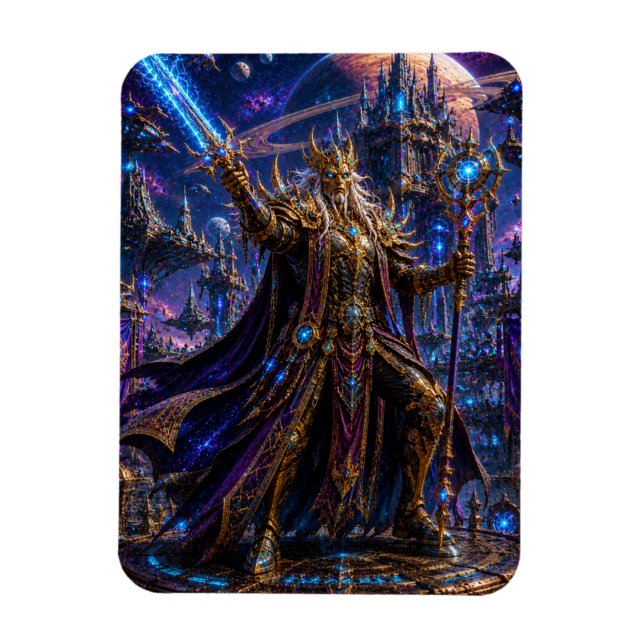 Íman Cosmic Pirate King — Epic Final Character (Vertical)