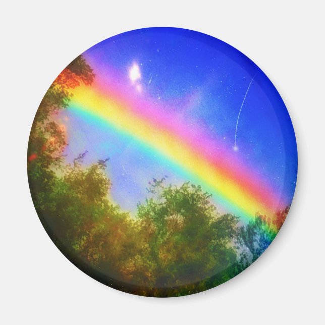 ÍMAN COSMIC RAINBOW MED MAGNET (Frente)