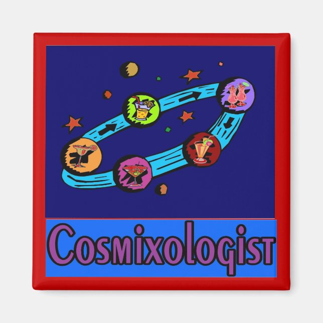 Íman Cosmixólogo do Espaço (Frente)