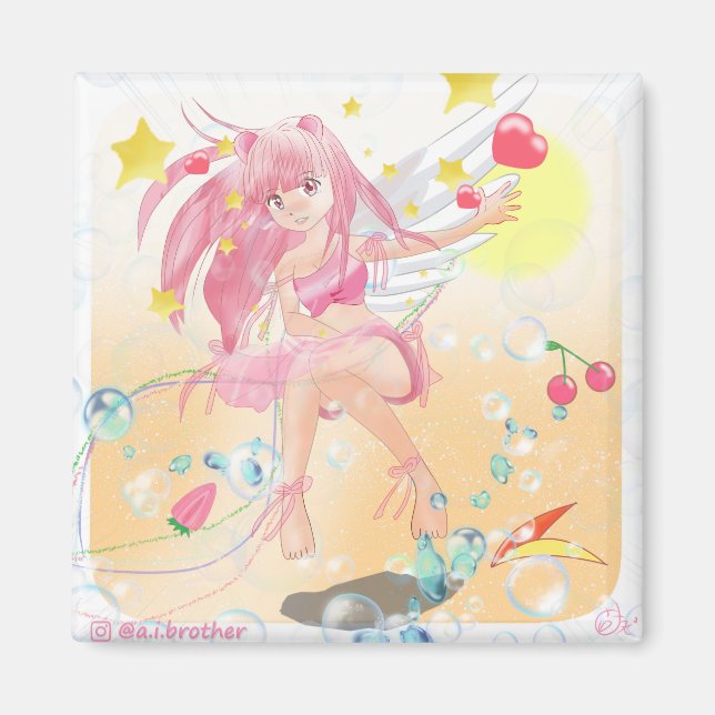 Íman Cosmos Angel Magnet (Frente)